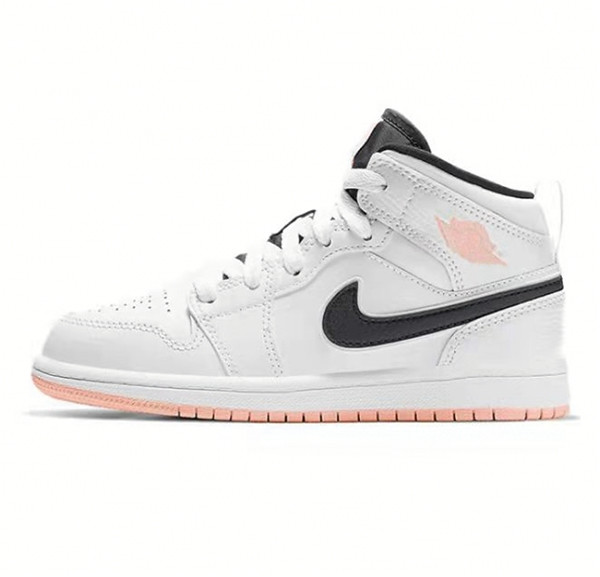 Youth Running Weapon Air Jordan 1 White Shoes 0043